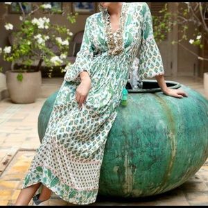 BEAUTIFUL Miss June Multi Colored Maxi Dress